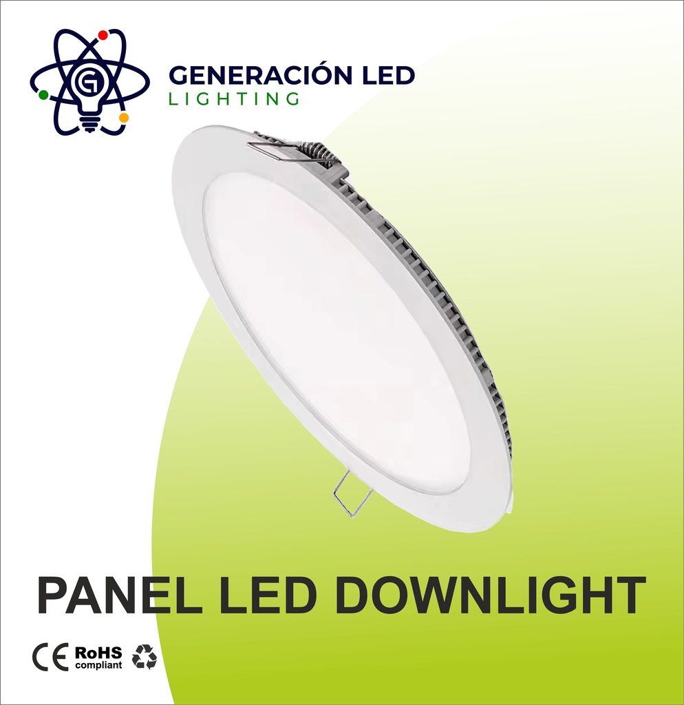 Panel led ultra fino 12W 3000K 850LM