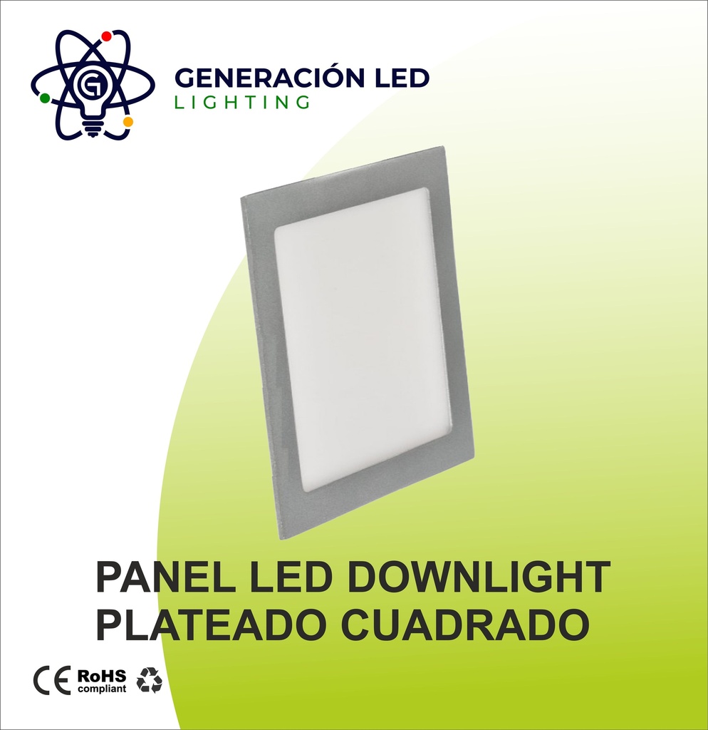 DOWNLIGHT CUADRADO 18W 4000K