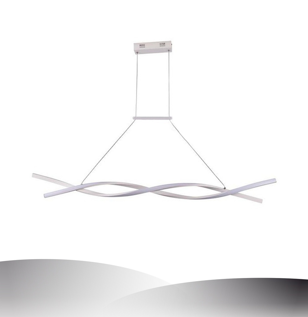 Lámpara Colgante LED de Diseño 30W (120*100CM) Cuerpo Blanco 4000K