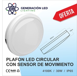 Plafón Led Serie Saturno.